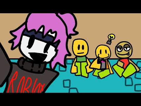 (Roblox peons animation) they are gonna practice their horror scream