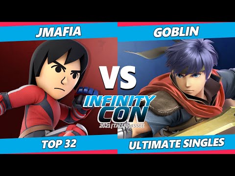 Infinity Con 2021 Top 32 - Goblin (Ike, Roy) Vs. JMafia (Brawler) SSBU Ultimate Tournament
