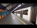 Norway Oslo Metro Ride From Nationaltheatret To Stortinget 2X Escalator 1X Elevator