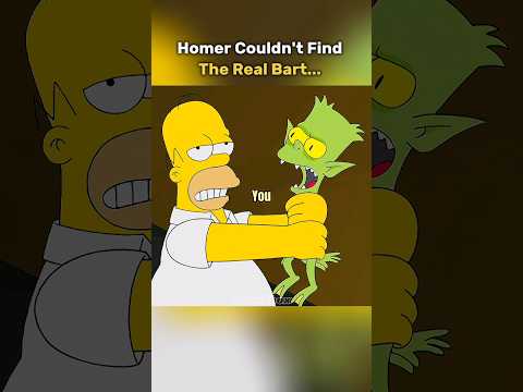 Homer Found Fake Barts! 😱 #thesimpsons #shorts