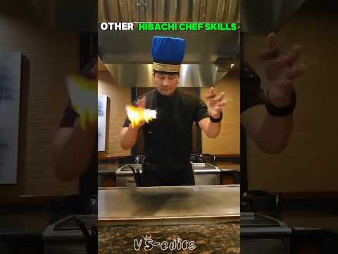 other hibachi chef skill and last one 😱🥶#respect #viral #foryou