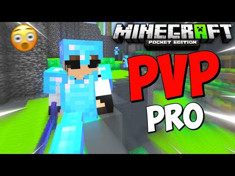 😂 How To Become Pro  Minecraft PVP MCPE ( Pocket Edition)