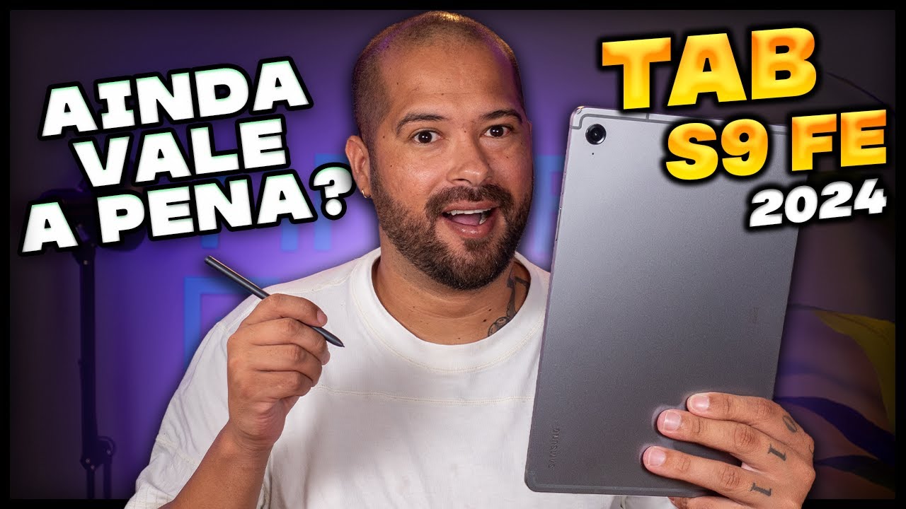 VALE a PENA comprar o GALAXY TAB S9 FE no FINAL de 2024?! ✅