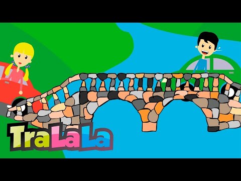 Podul de piatră s-a dărâmat 🌉Colaj de Cântece educative pentru Copii - Cântecele Copii de la TraLaLa