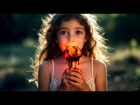 Masoom Bachi aur Jalti Hui Ice Cream Ka Raaz | 🔥 Aag aur Thandak Ka Adbhut Mel | Surreal Conceptual 