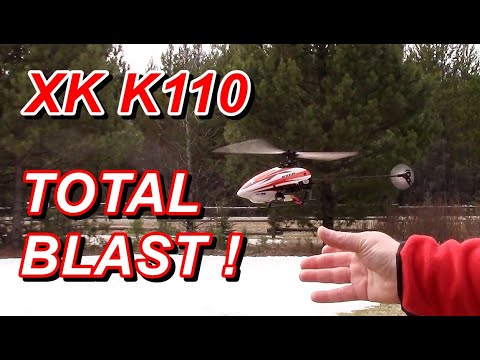 XK K110 3D RC Helicopter Review, Flight & Setup