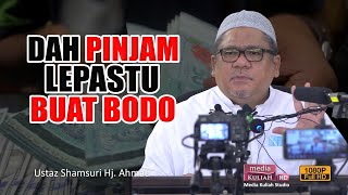 Download lagu Ustaz Shamsuri Hj. Ahmad - Dia berani main SUMPAH sebab dia ...  😏 mp3