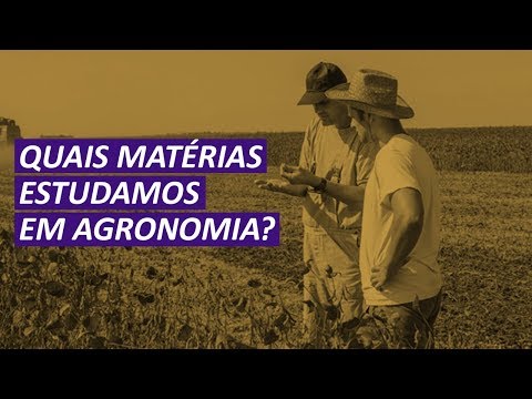 QUAIS MATÉRIAS tem no curso de AGRONOMIA?