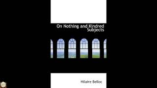 On Nothing and Kindred Subjects