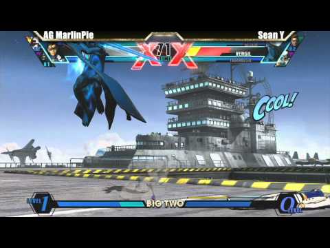 UMVC3 AG MarlinPie vs Sean Y - Big Two #11 Tournament Sponsored by Shoryuken.com