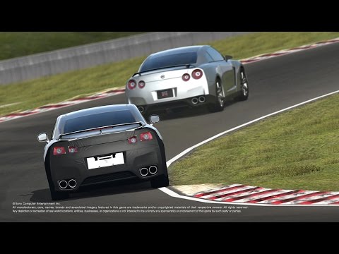 Gran Turismo 6: '07 Nissan GT-R stock 337km/h top speed run