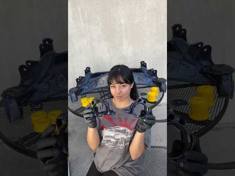 Strong flex bushings 😊 #strongflex #bushings #ytshorts #explore #subframe #toyota #supra