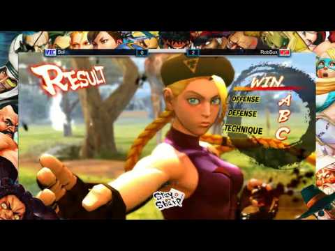 [Stay Sharp USF4] Grand Final RobSux - CViper vs Sol - Rose Cammy
