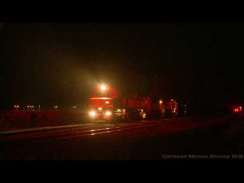 QUBE Grain Train With VL358, 864, 872, 8044 - PoathTV Australian Railways