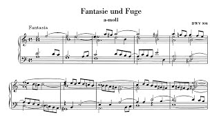 JS Bach: Fantasia and Fugue in A minor BWV 904 - Martin Galling, 1962 - VOX SVBX 5437