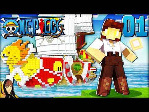 OUR PIRATE JOURNEY BEGINS!?! | Minecraft [One Piece: Butter's Bounty] EP 1