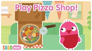 Run your own pizza shop! | Sago Mini World | Play Along Videos for Kids