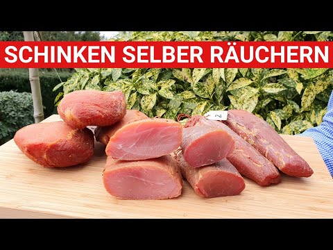 🔥 GRILLBLITZ: Schinken selber räuchern Fleisch kalt räuchern, Lachsschinken, Filet, Anleitung