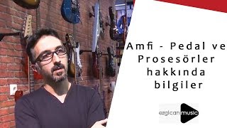 Amfi -  Pedal ve Prosesörler hakkında bilgiler