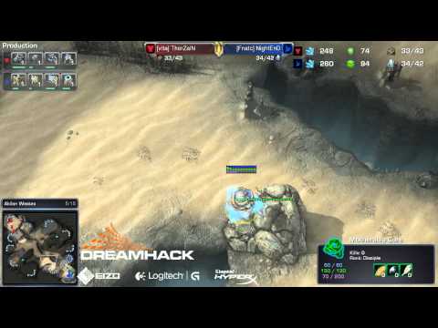 TvP ThorZaIN vs NightEnD Game 2 - DreamHack Open Stockholm 2013