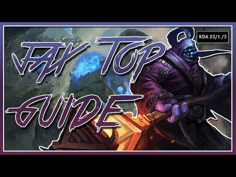 How to Jax Top Guide | Season 8 Patch 8.7 | League of Legends