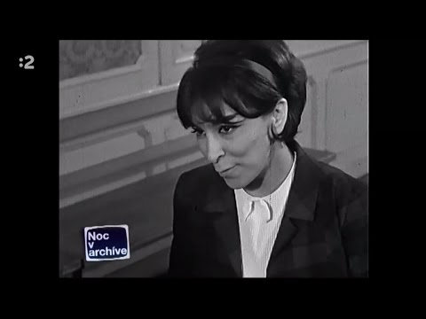 Hana Hegerová - slovenský TV-rozhovor z roku 1966