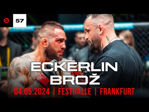 ECKERLIN vs. BROZ | OKTAGON 57 in Frankfurt | Offizieller Trailer