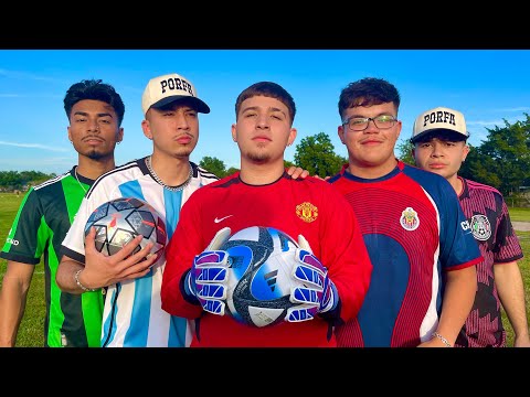 WE TOOK 100 SHOTS vs DIV 1 KEEPER AND SCORED ___ GOALS!!! (Santea Vs Willito)