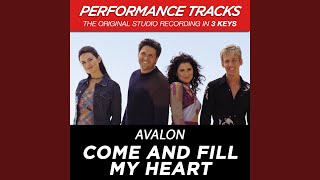 Come And Fill My Heart (Performance Track In Key Of Bb/Db With Background Vocals)