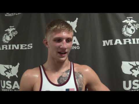 Joshua Barr (MI), 2021 Junior Freestyle Nationals champion at 160 pounds