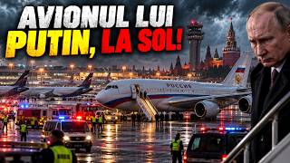 HAOS PE AEROPORTURILE MOSCOVEI! Avionul lui Putin, BLOCAT! ZBORURI SUSPENDATE DE