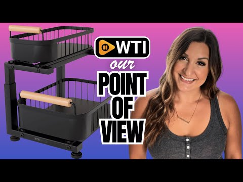 Premium Heavy Duty Carbon Steel Under Sink Organizer - WTI product video review