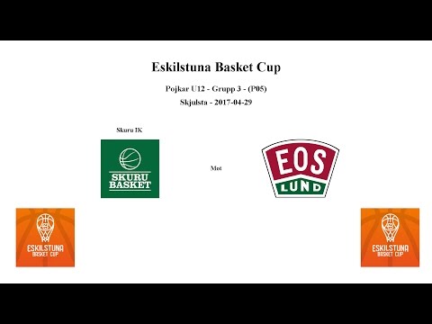 Skuru Basket (P05) mot IK EOS Lund - EBCup - 2017-04-29