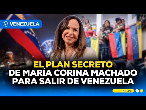 🔴 EL ESCAPE SECRETO DE MARÍA CORINA MACHADO: así logró salir de VENEZUELA rumbo a OSLO | #RPPMUNDO