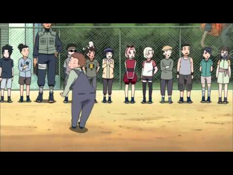 Choji vs Naruto