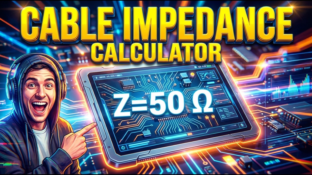 Cable Impedance Interactive Calculator