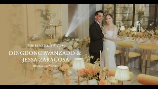 Dingdong Avanzado and Jessa Zaragosa's Renewal of Vows | Highlights by Nice Print