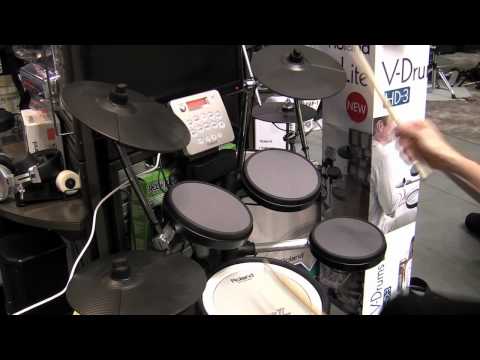 Sweetwater at NAMM 2012 - Roland HD-3 Demo