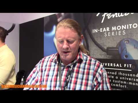Bass Musician Magazine NAMM 2017 - Fender  Professional In Ear Monitors