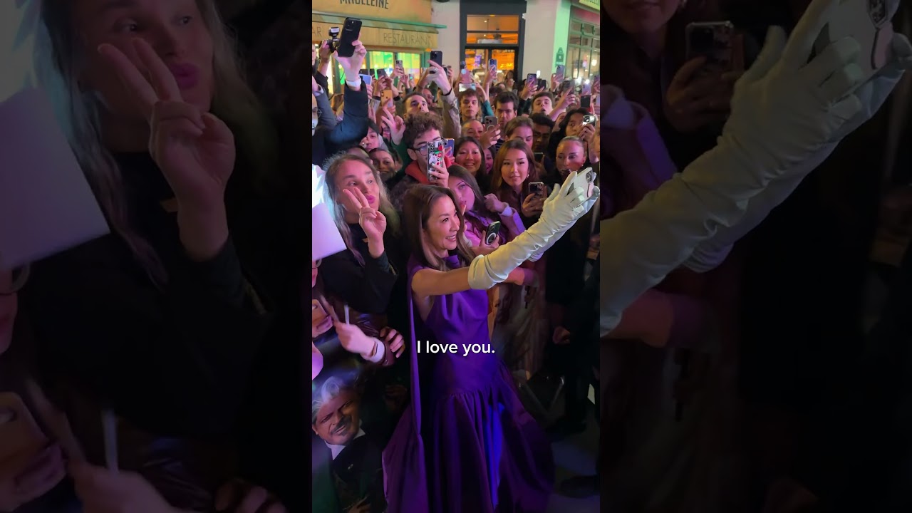 Michelle Yeoh takes Paris by storm