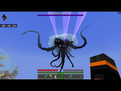 EnderFoxBoy MC - MCSM Wither Storm Story Mode Add-on [MCPE-MCBE]Wither Storm In Minecraft,EnderFoxBoy MC,EP2🦊!!!