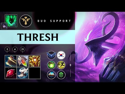 Thresh Support vs Pantheon - KR Diamond Patch 25.24