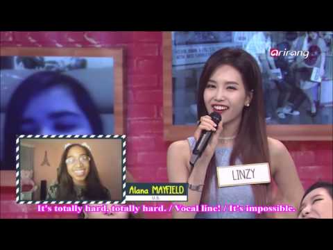 Fiestar: After School Club Cut - "Switching Parts In 'Mirror' " [ENG SUB]