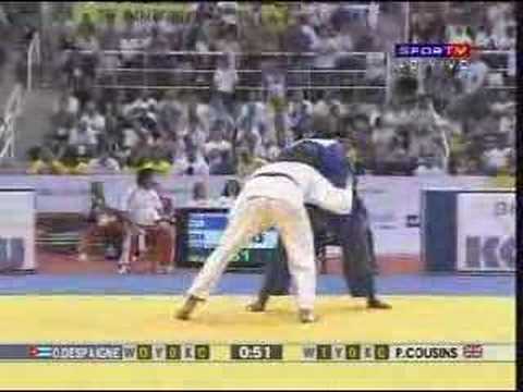 Oreydi Despaigne (CUB) vs Peter Cousins (GBR) - Mundial Judô