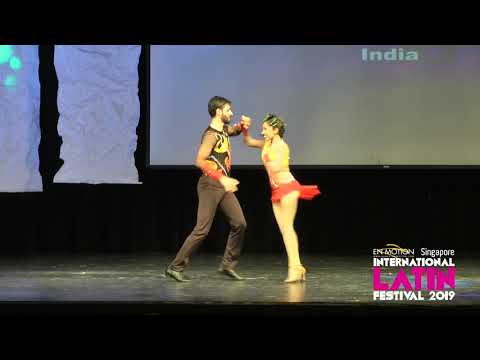 SILF Asia Latin Championship 19 - Salsa Open - Sunil and Swetha (India)