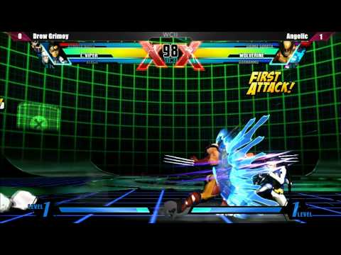 UMvC3 Drew Grimey vs Angelic - Curleh Mustache West vol. 2