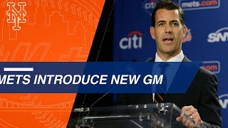 Brodie Van Wagenen is introduced as the Mets' new GM
