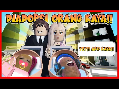 FINALLY!! ATUN & MOMON ARE ADOPTED BY A RICH FAMILY!! Feat @sapipurba Roblox Indonesia