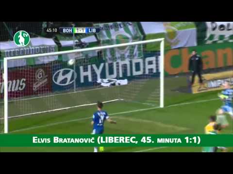 Nominace na gól roku 2014 - Elvis Bratanovič (Liberec)
