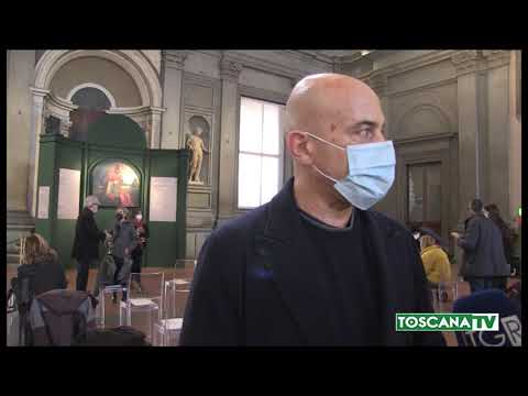 2021-02-13 FIRENZE - DANTE RITRATTO DAL BRONZINO ARRIVA A PALAZZO VECCHIO